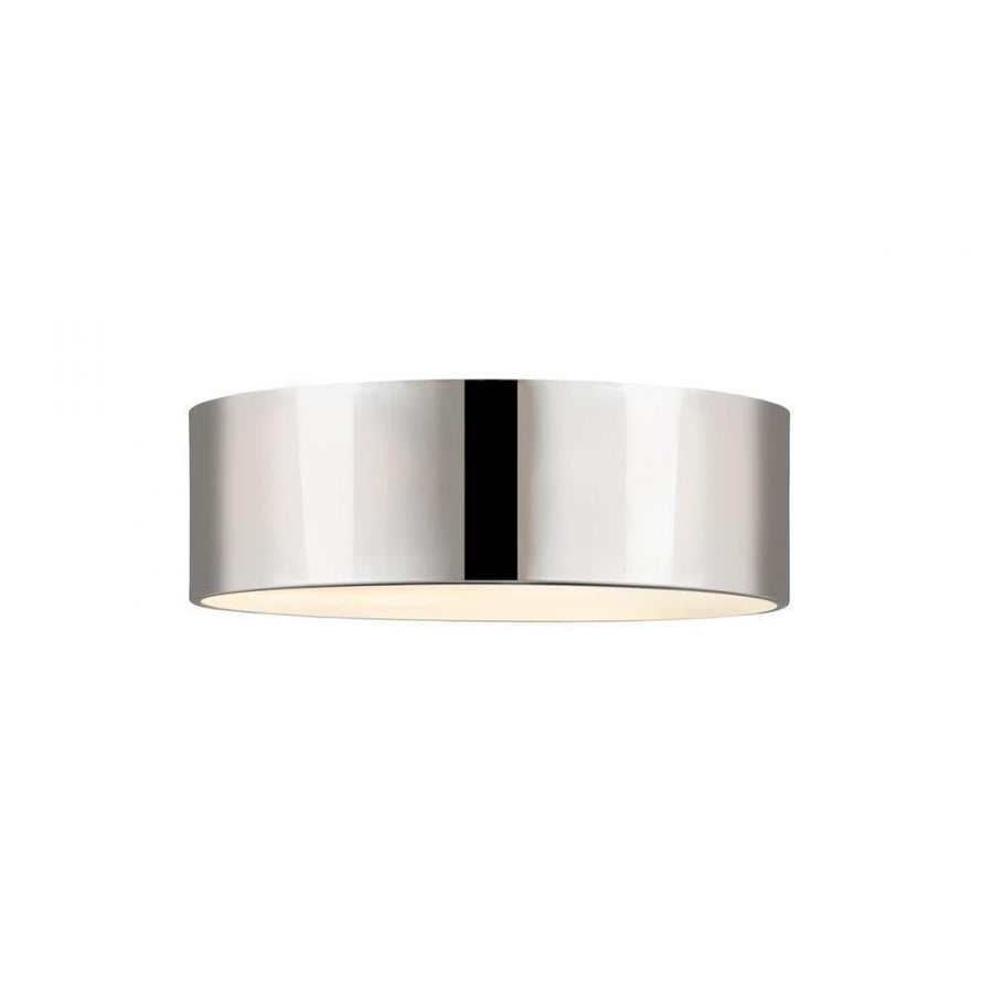 3 Light Flush Mount Light-Chrome
