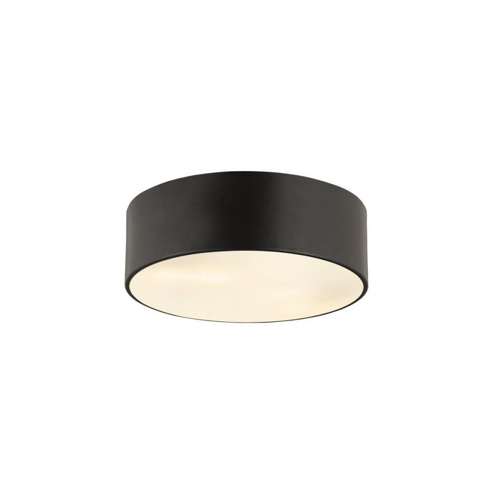 Z-Lite Lighting 2302F3-MB Flush Mount Industrial - Black