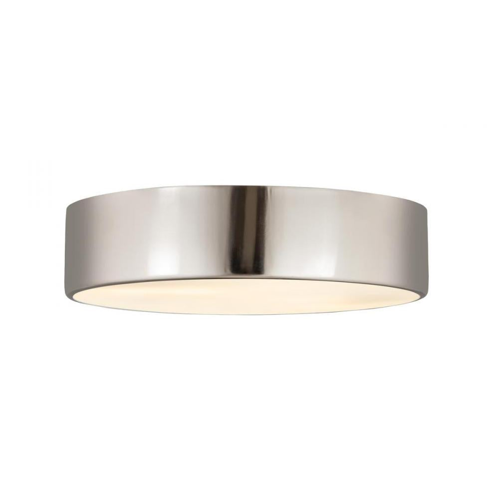 4 Light Flush Mount Light-Brushed Nickel