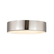 4 Light Flush Mount Light-Brushed Nickel