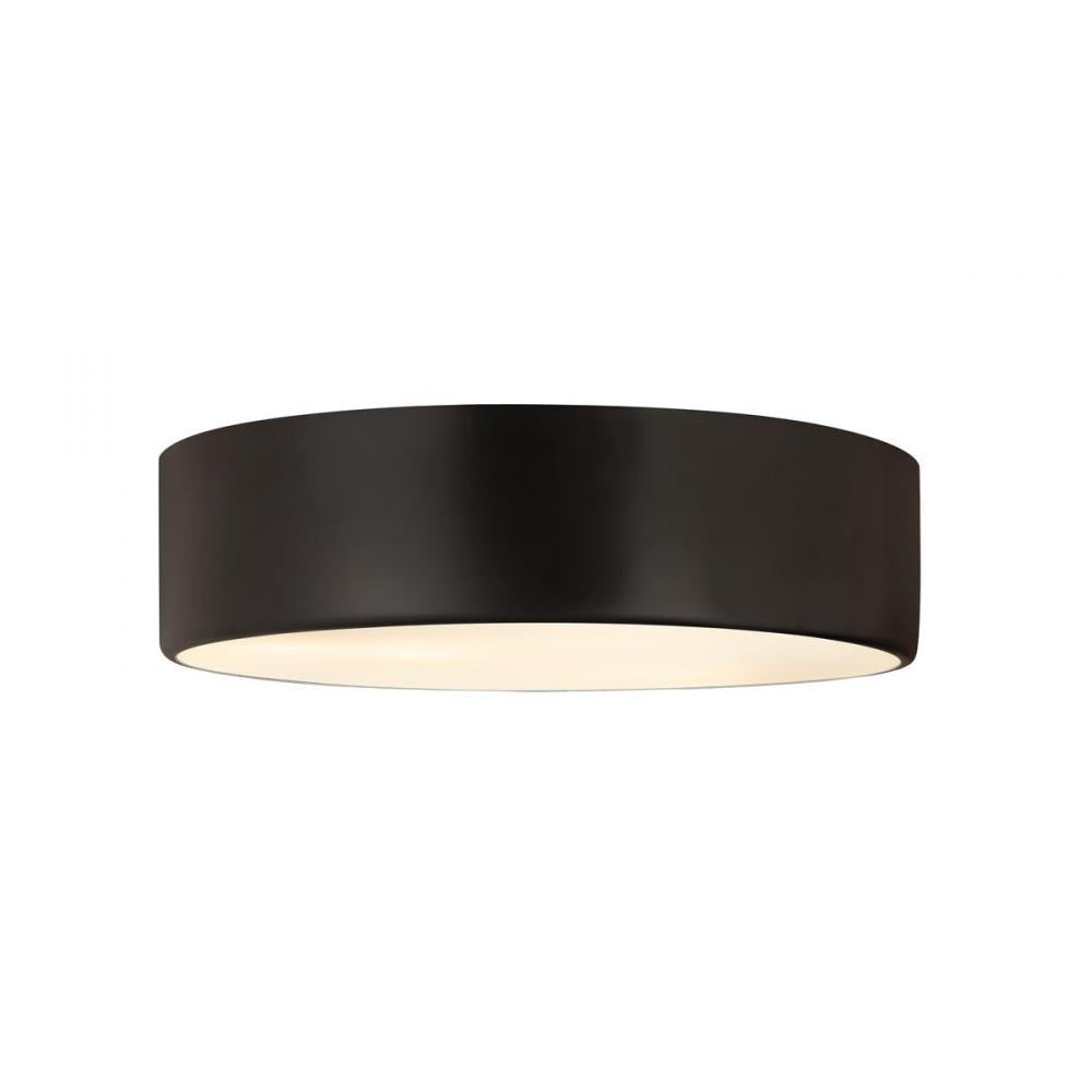 Z-Lite Lighting 2302F4-MB Flush Mount Industrial - Black