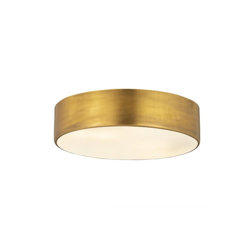 Z-Lite Lighting 2302F4-RB Flush Mount Industrial - Brass