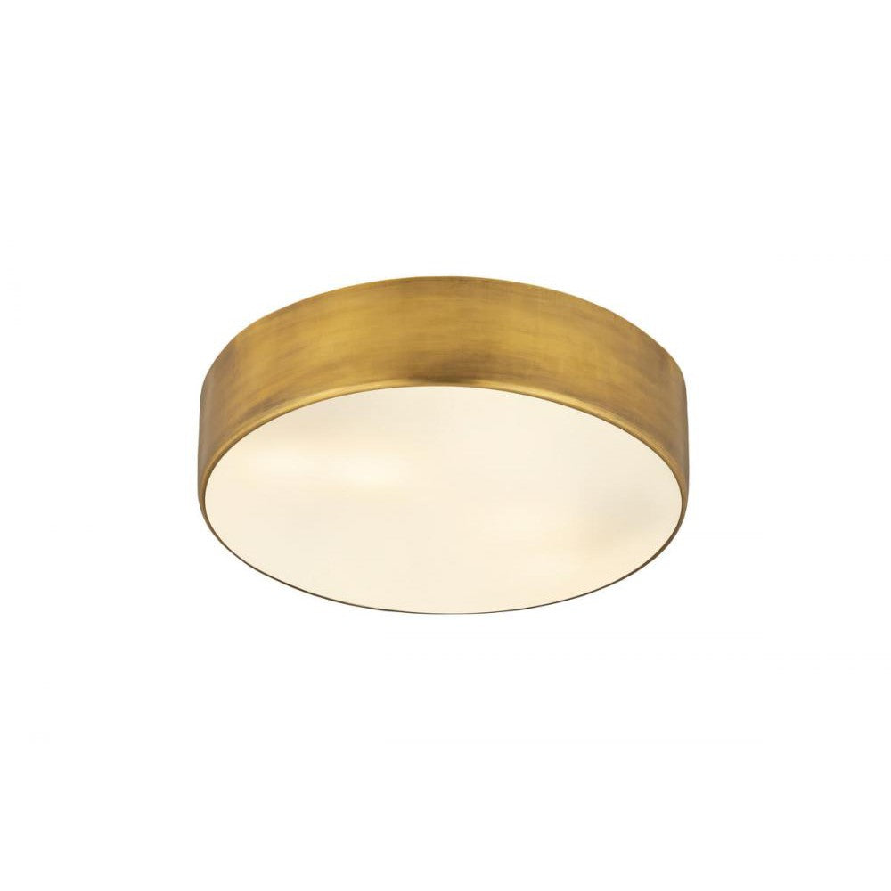 Z-Lite Lighting 2302F4-RB Flush Mount Industrial - Brass