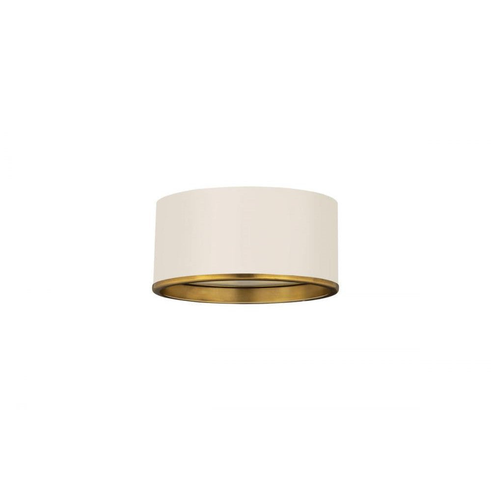 Z-Lite Lighting 2303F2-MW-RB Flush Mount Industrial - Brass