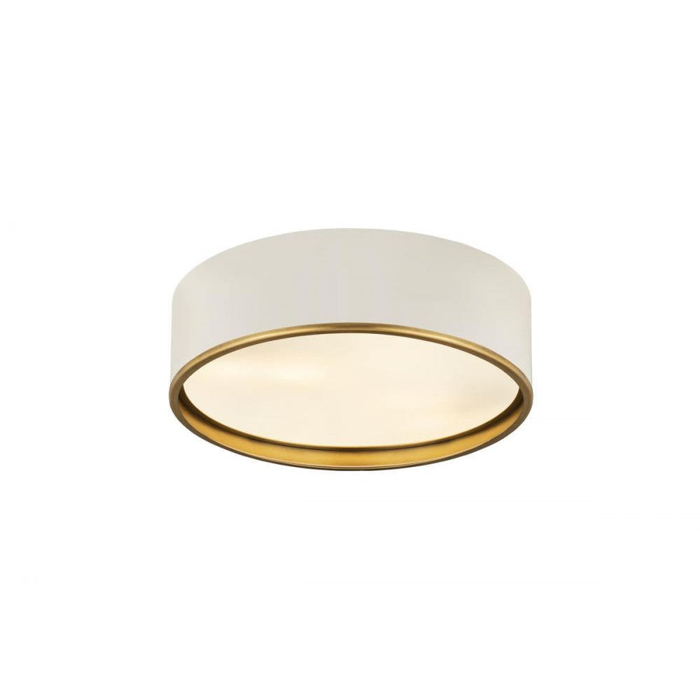 Z-Lite Lighting 2303F4-MW-RB Flush Mount Industrial - Brass