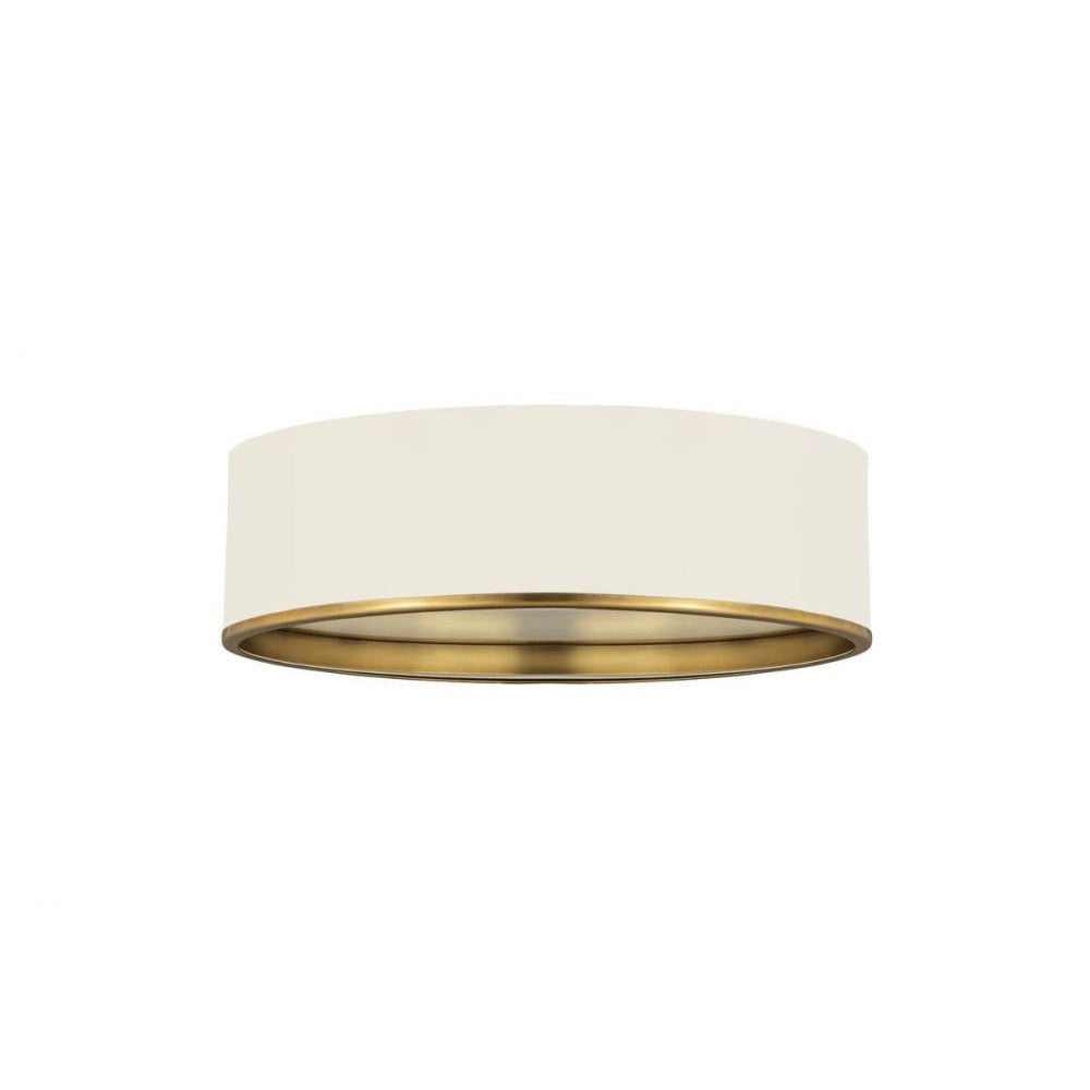 Z-Lite Lighting 2303F4-MW-RB Flush Mount Industrial - Brass