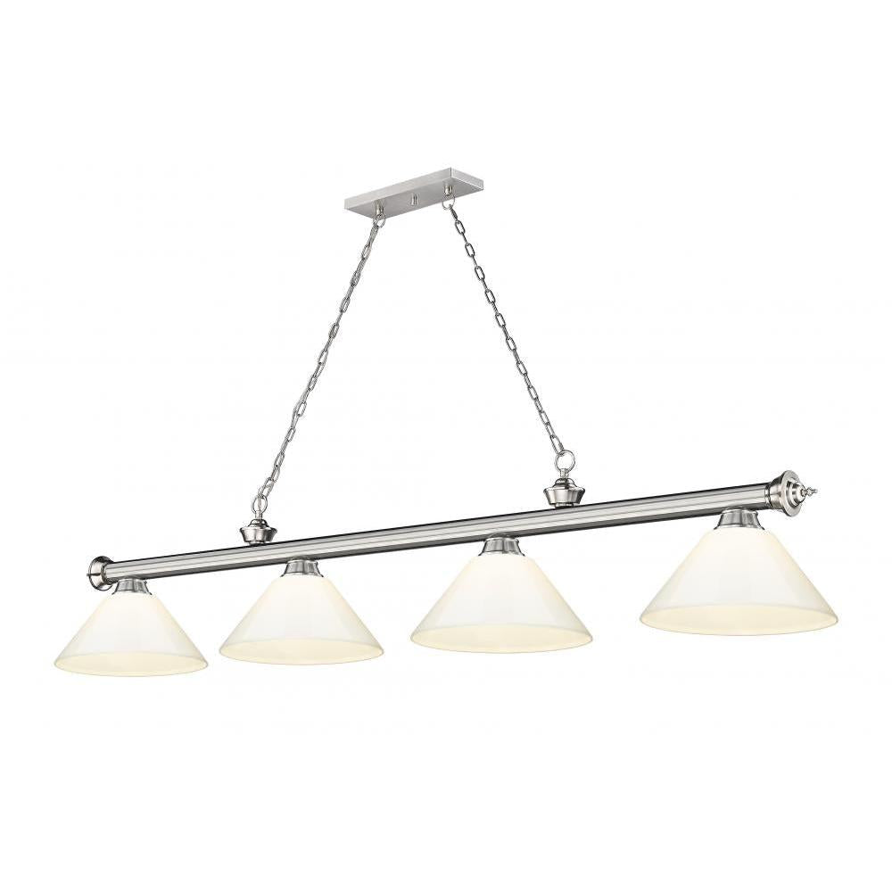 4 Light Billiard Table Light -White