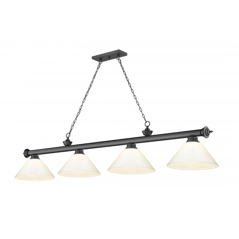 4 Light Billiard Table Light -White