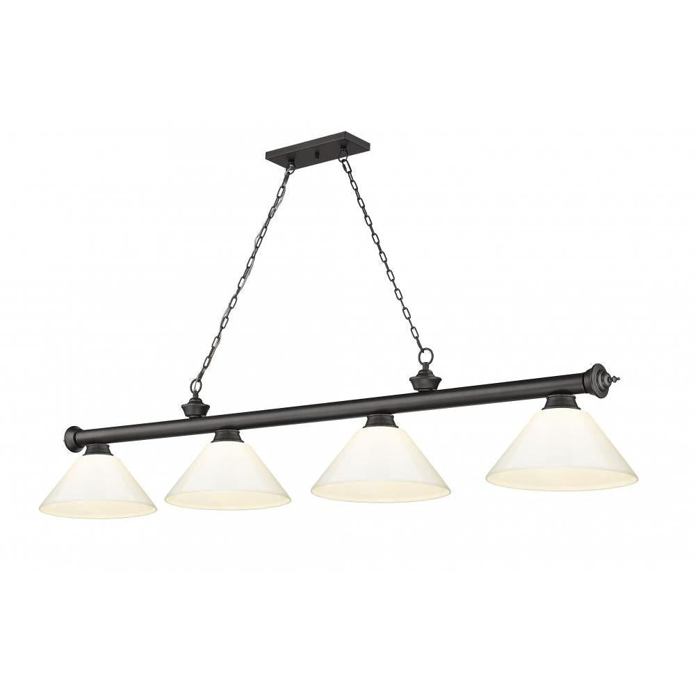 4 Light Billiard Table Light -White