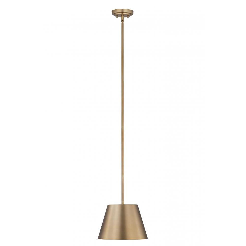 1 Light Pendant-Modern Gold