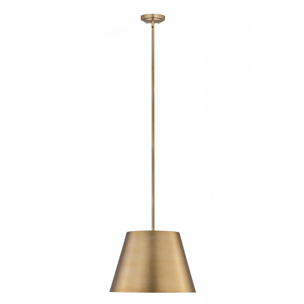 1 Light Pendant-Modern Gold