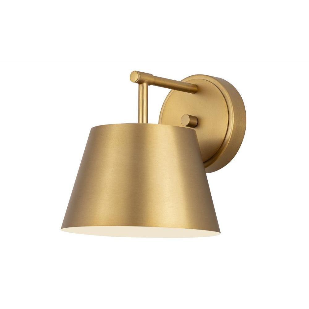 1 Light Wall Sconce-Modern Gold