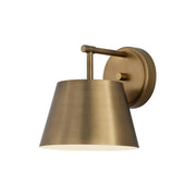 1 Light Wall Sconce-Rubbed Brass