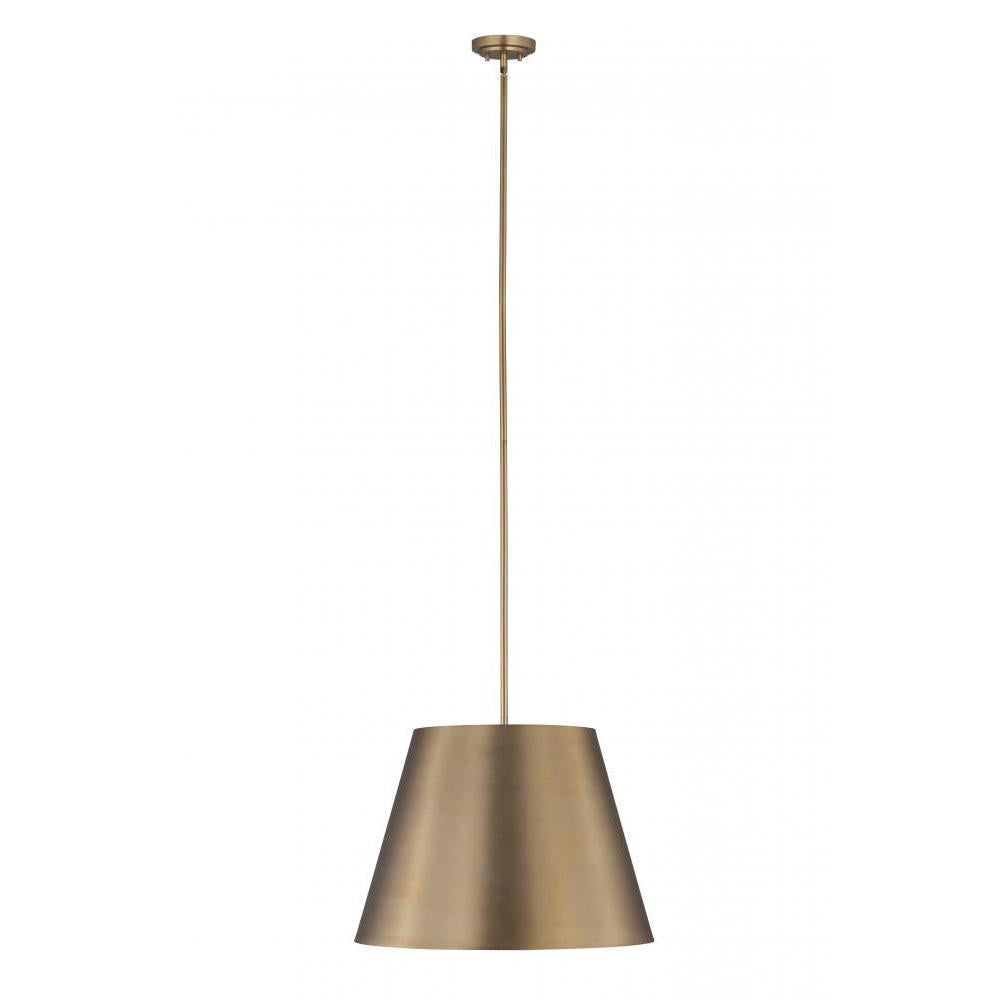 1 Light Pendant-Modern Gold