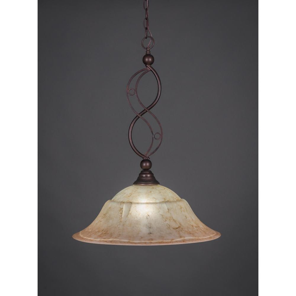 Toltec Company JAZZ 231-BRZ-53818 Pendant Traditional - Bronze