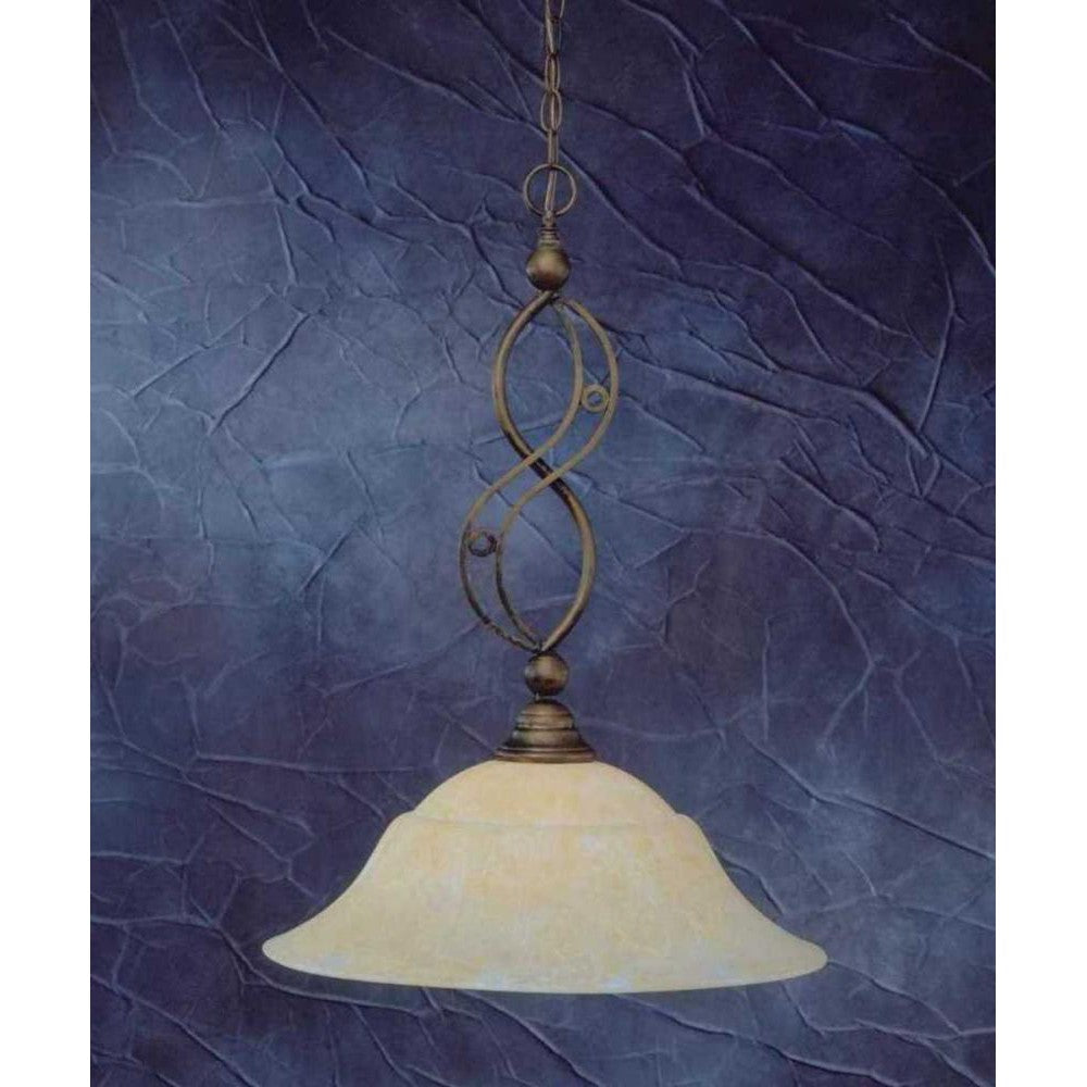 Toltec Company JAZZ 231-BRZ-53813 Pendant Traditional - Bronze