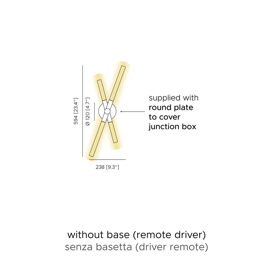 Bianca 3.9 Inch Wall Sconce | Contardi Lighting