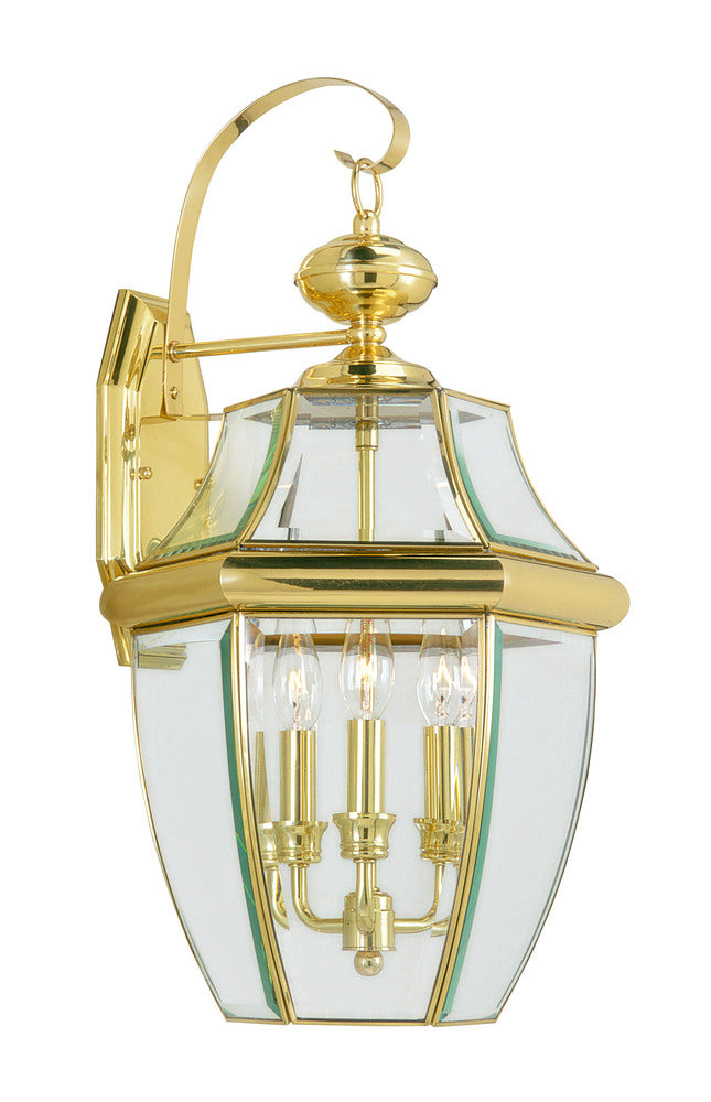 Livex Lighting MONTEREY 2351-02 Exterior Americana - Polished Brass