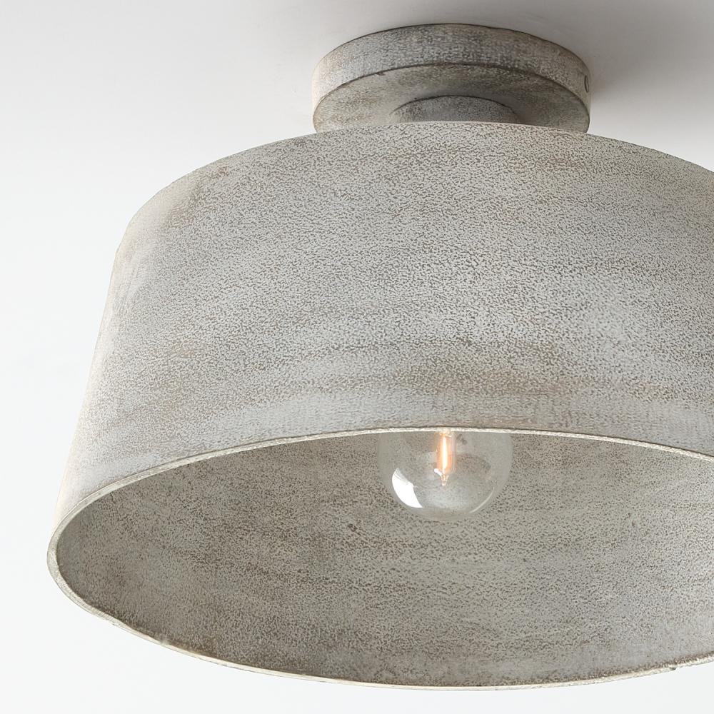 Capital Lighting QUARRY 235311SC Semi Flush Mt Modern - Stucco