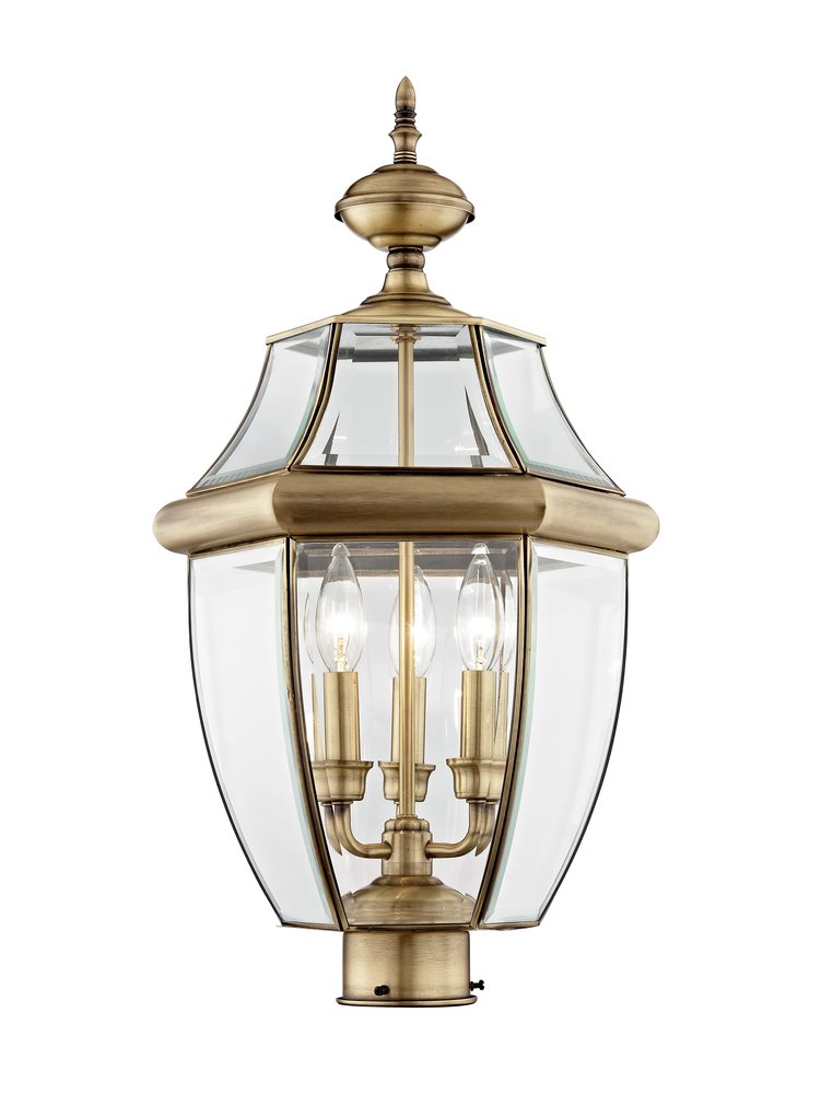 Livex Lighting MONTEREY 2354-01 Exterior Americana - Antique Brass