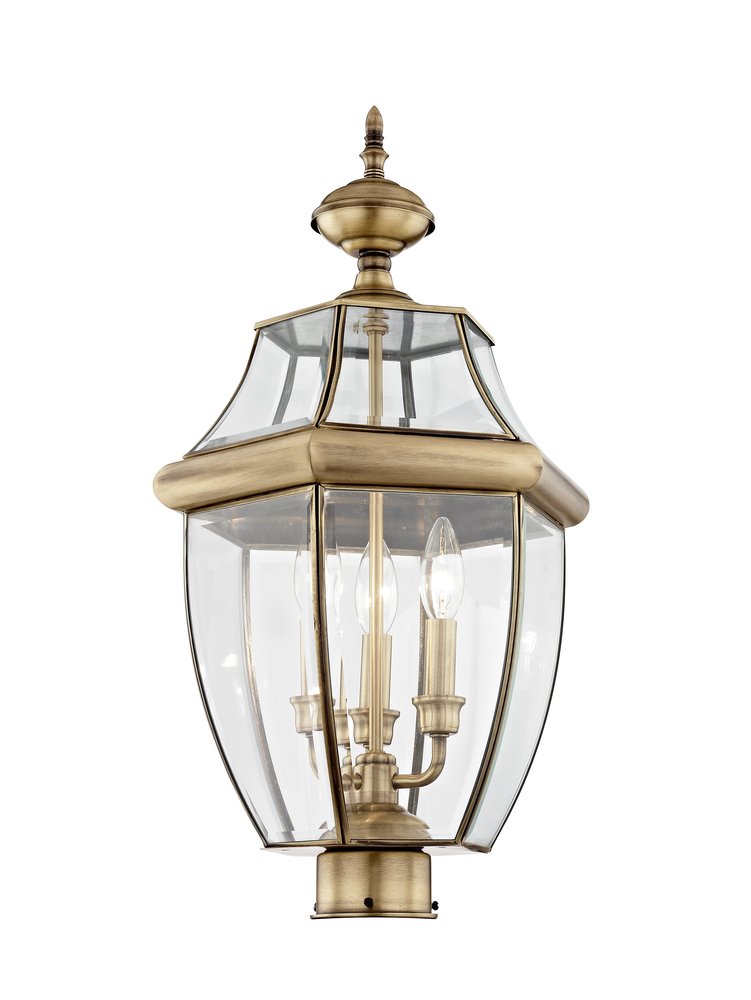 Livex Lighting MONTEREY 2354-01 Exterior Americana - Antique Brass