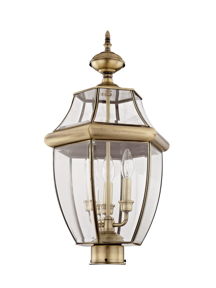 Livex Lighting MONTEREY 2354-01 Exterior Americana - Antique Brass