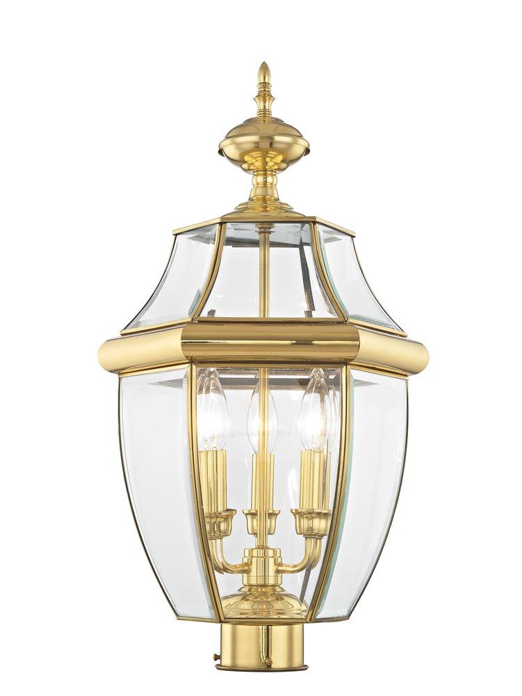 Livex Lighting MONTEREY 2354-02 Exterior Americana - Polished Brass