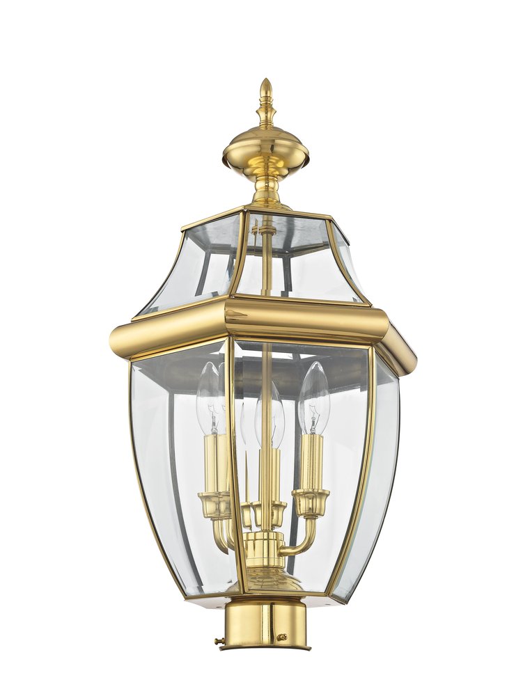 Livex Lighting MONTEREY 2354-02 Exterior Americana - Polished Brass