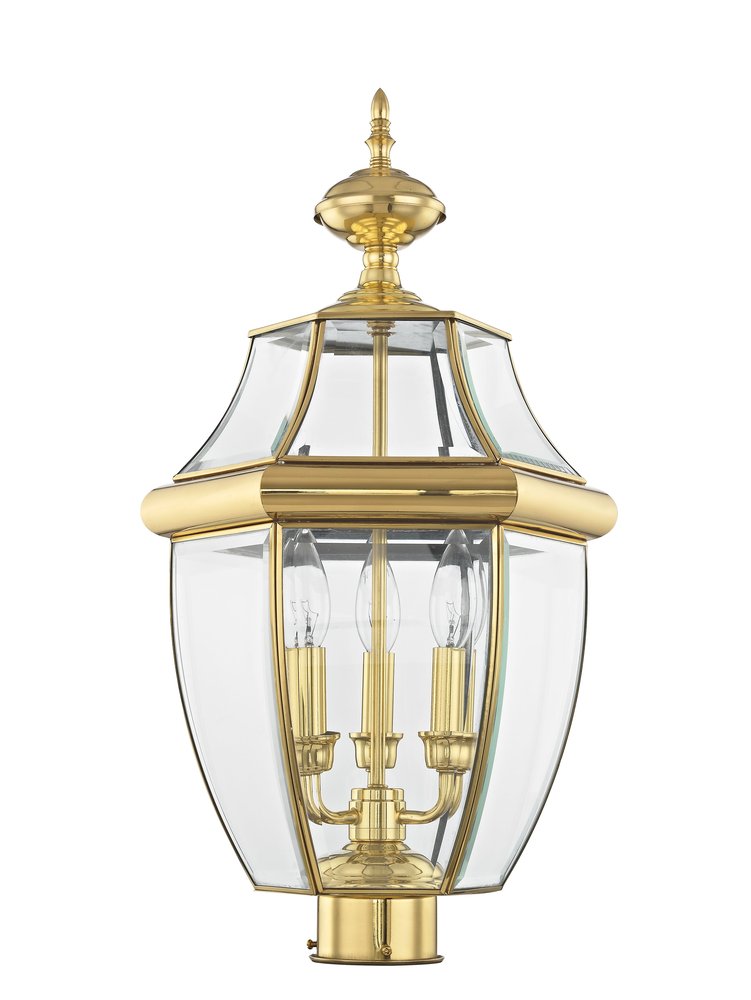 Livex Lighting MONTEREY 2354-02 Exterior Americana - Polished Brass