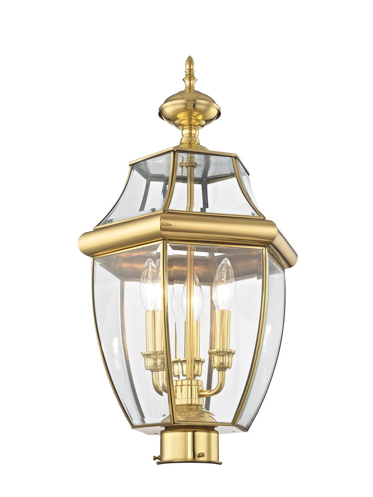 Livex Lighting MONTEREY 2354-02 Exterior Americana - Polished Brass