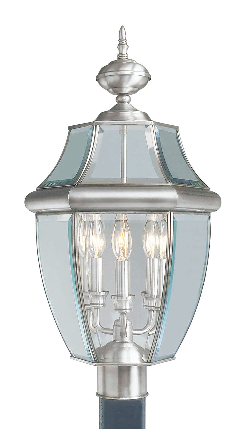 Livex Lighting MONTEREY 2354-91 Exterior Americana - Brushed Nickel