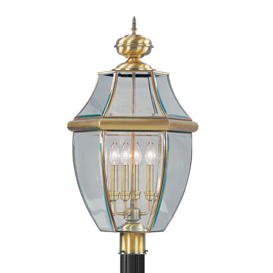 Livex Lighting MONTEREY 2358-01 Exterior Americana - Antique Brass