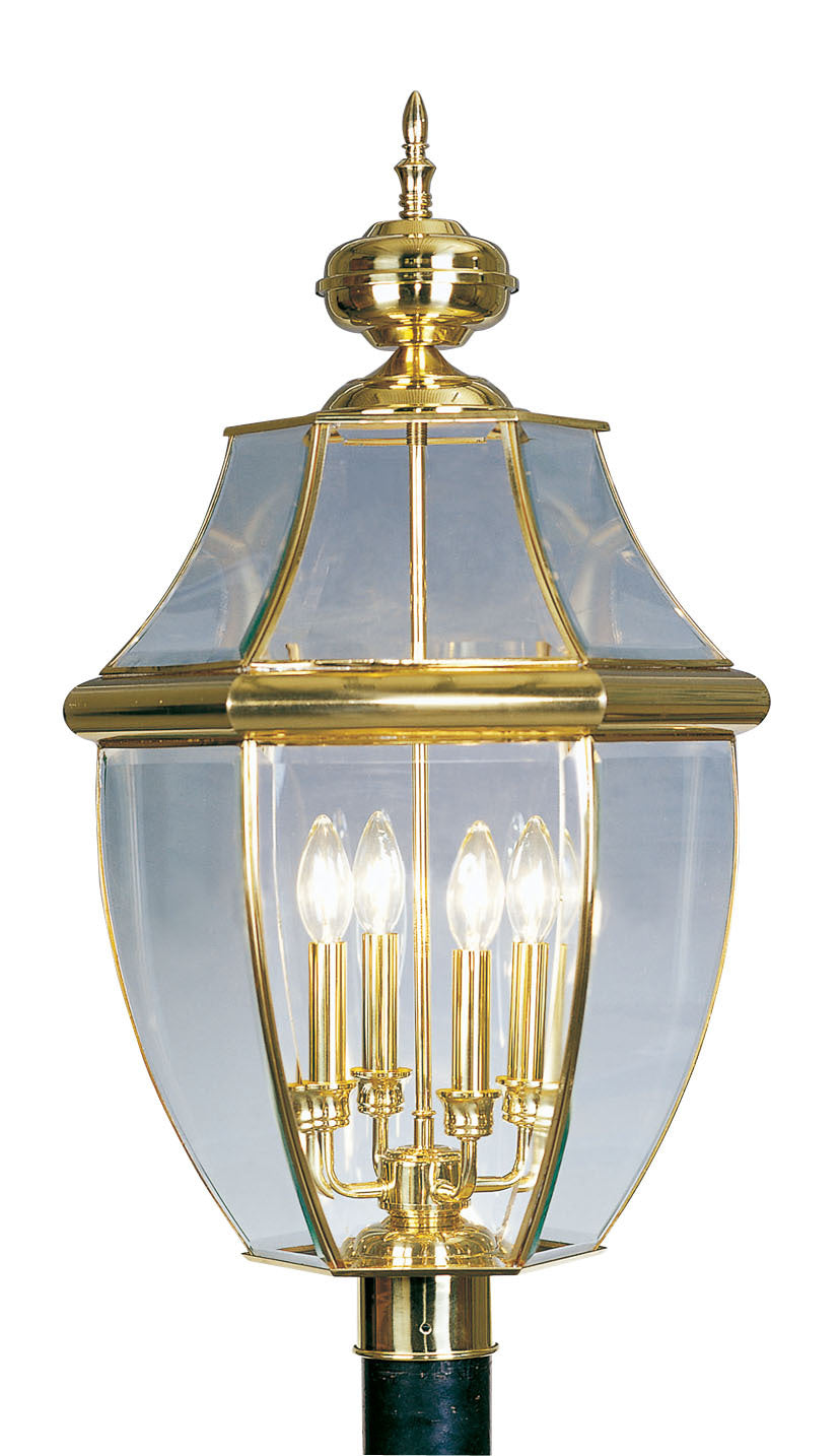 Livex Lighting MONTEREY 2358-02 Exterior Americana - Polished Brass