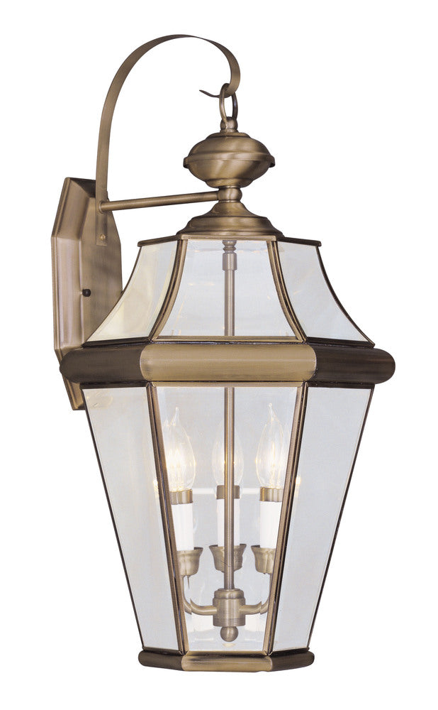 Livex Lighting GEORGETOWN 2361-01 Exterior Americana - Antique Brass