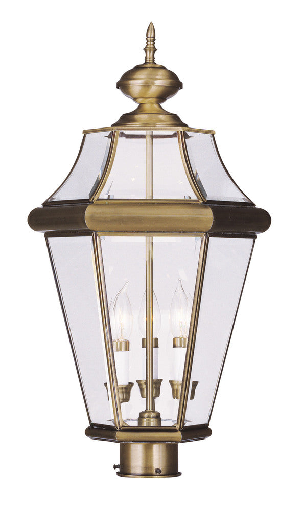 Livex Lighting GEORGETOWN 2364-01 Exterior Americana - Antique Brass