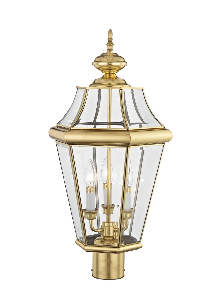 Livex Lighting GEORGETOWN 2364-02 Exterior Americana - Polished Brass