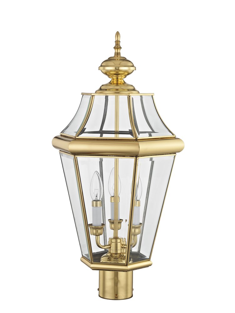 Livex Lighting GEORGETOWN 2364-02 Exterior Americana - Polished Brass