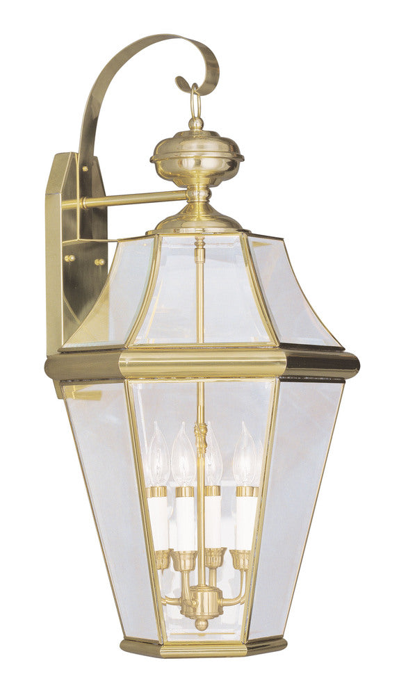 Livex Lighting GEORGETOWN 2366-02 Exterior Americana - Polished Brass