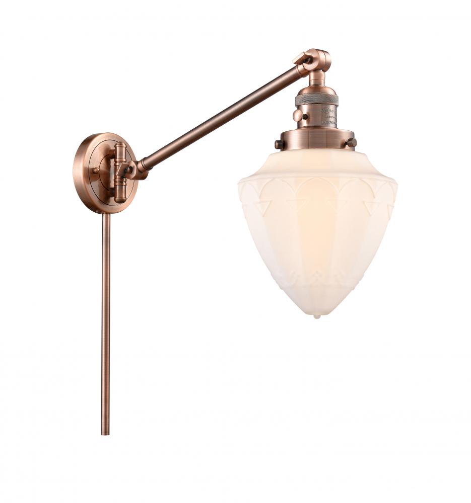 Innovations Lighting BULLET 237-AC-G661-7 Sconce Art Deco - Copper