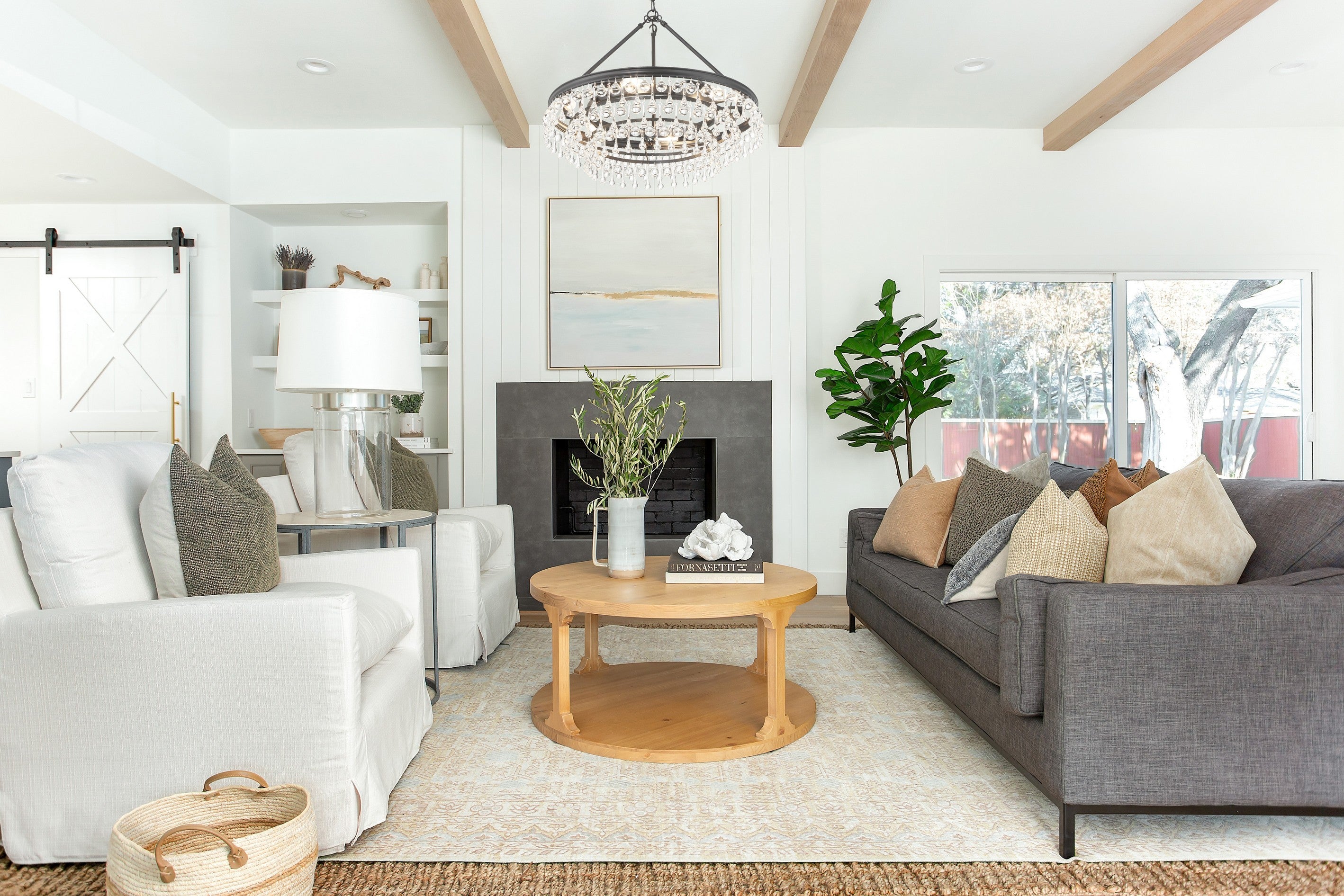 Crystorama Calypso 237-MK – 25 Inch – 6 Light – Chandelier – Matte Black – Damp Rated