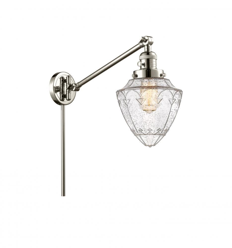 Innovations Lighting BULLET 237-PN-G664-7 Sconce Art Deco - Nickel