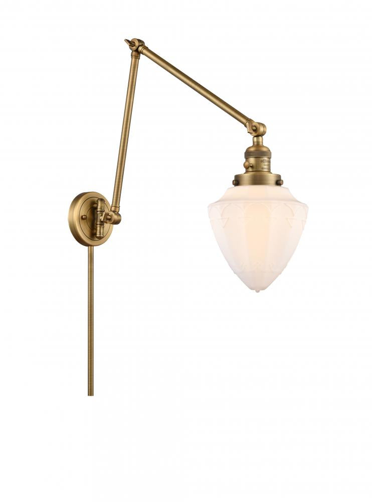 Innovations Lighting BULLET 238-BB-G661-7 Sconce Art Deco - Brass