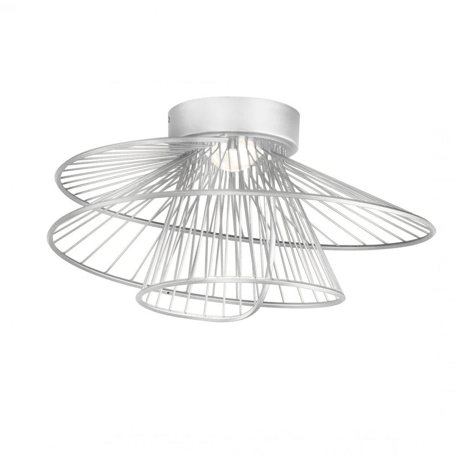 Maxim Lighting 24170MW Zeta 20 Inch Flush Mount Light – Matte White