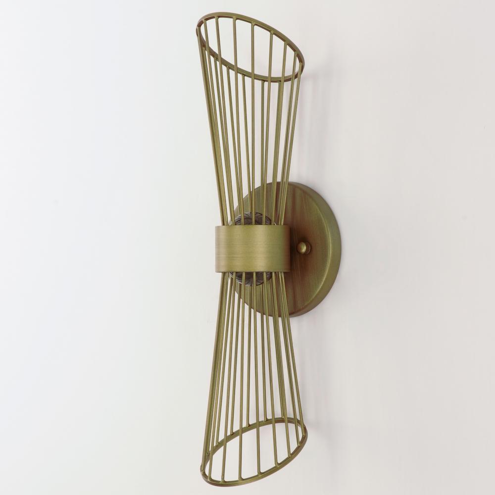 Maxim Lighting ZETA 24171NAB Sconce Traditional - Brass