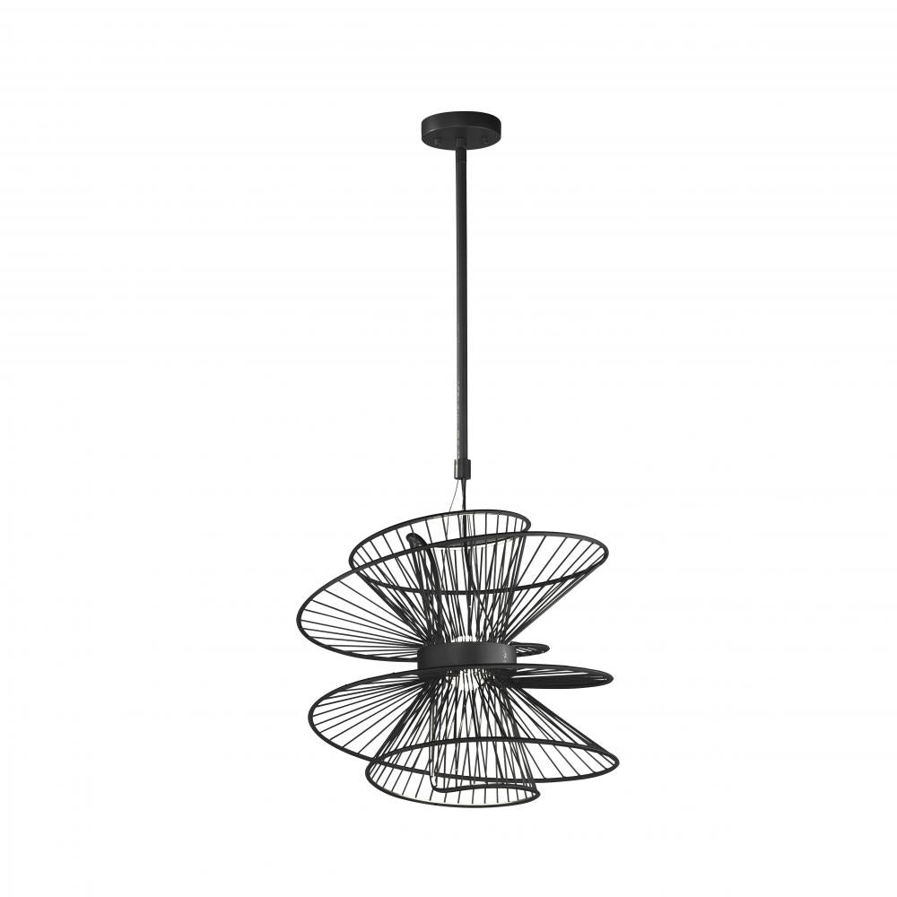 Zeta 20 Inch Pendant – Black