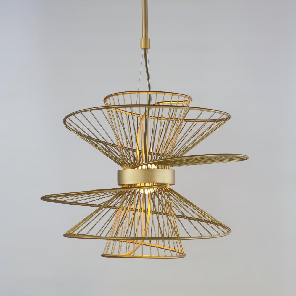 Maxim Lighting ZETA 24174NAB Pendant Traditional - Brass