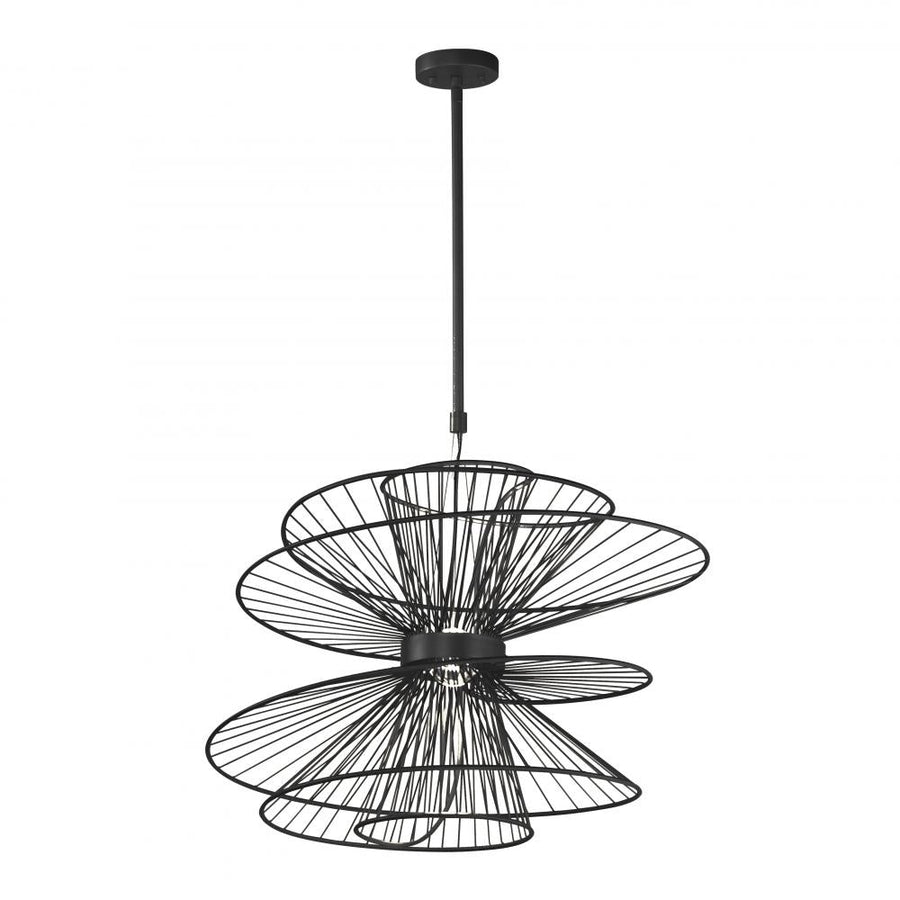 Maxim Lighting 24176BK Zeta 26 Inch Pendant – Black