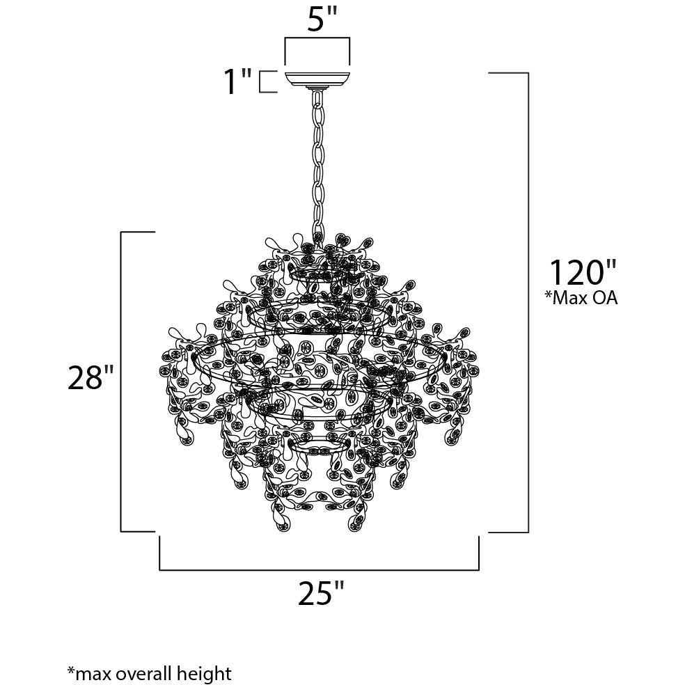 Maxim Lighting COMET 24205BCPC Pendant Contemporary - Chrome