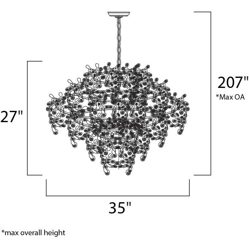 Maxim Lighting COMET 24207BCPC Pendant Contemporary - Chrome