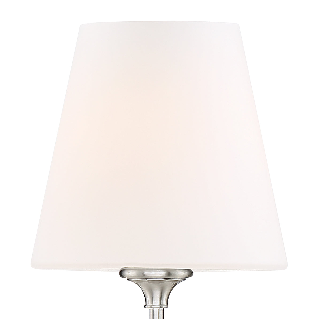 Crystorama Sylvan 2443-OP-BN – 23.25 Inch – 3 Light – Bath Vanity Light – Brushed Nickel – Damp Rated